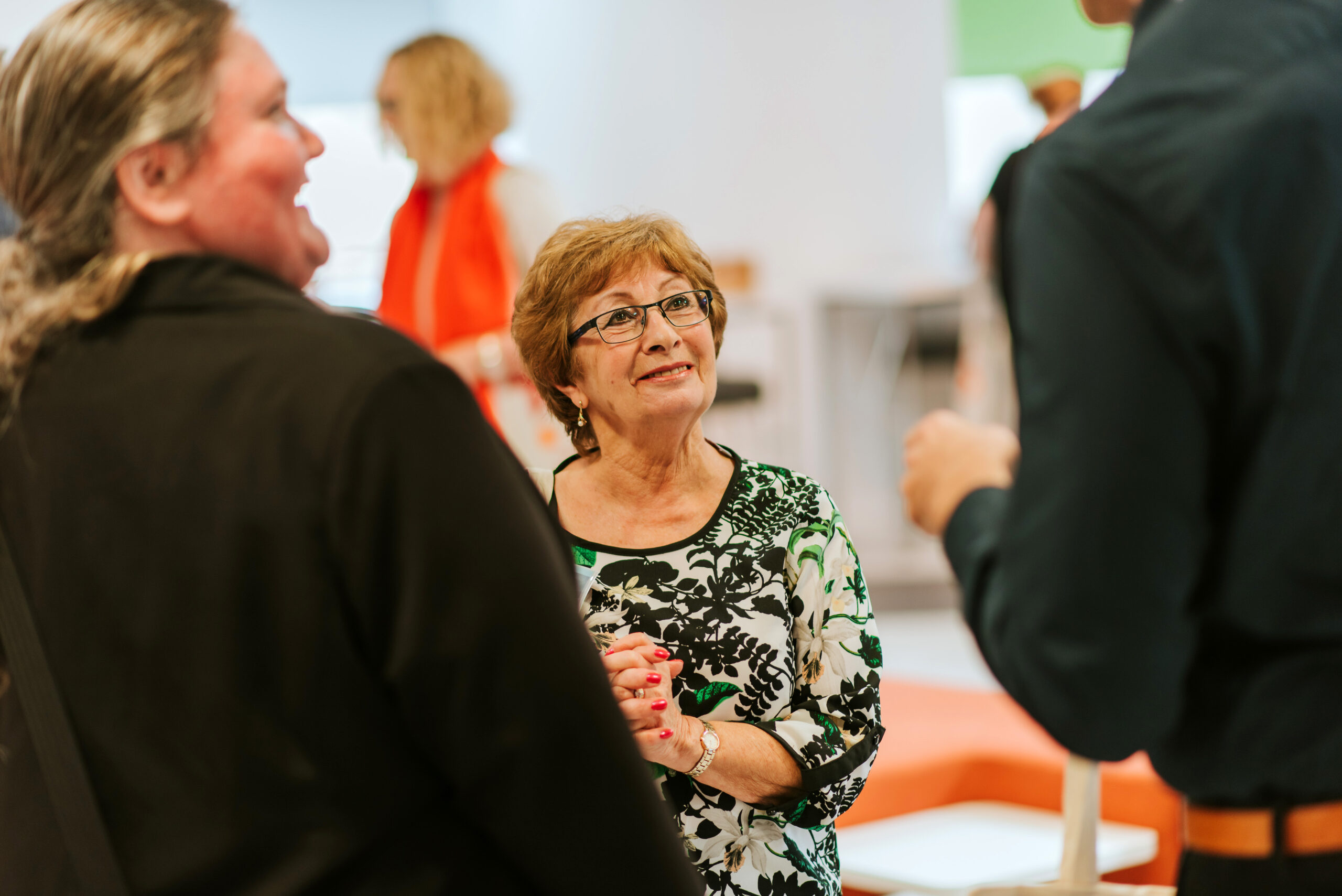 Shona at a conference