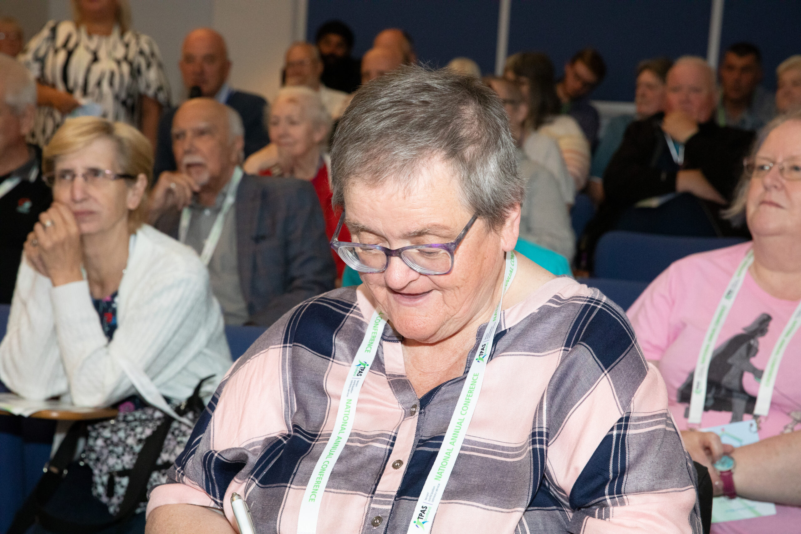 Margaret Dymond at TPAS conference